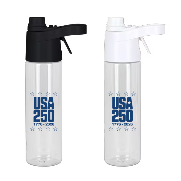 Patriotic Misting Water Botttle